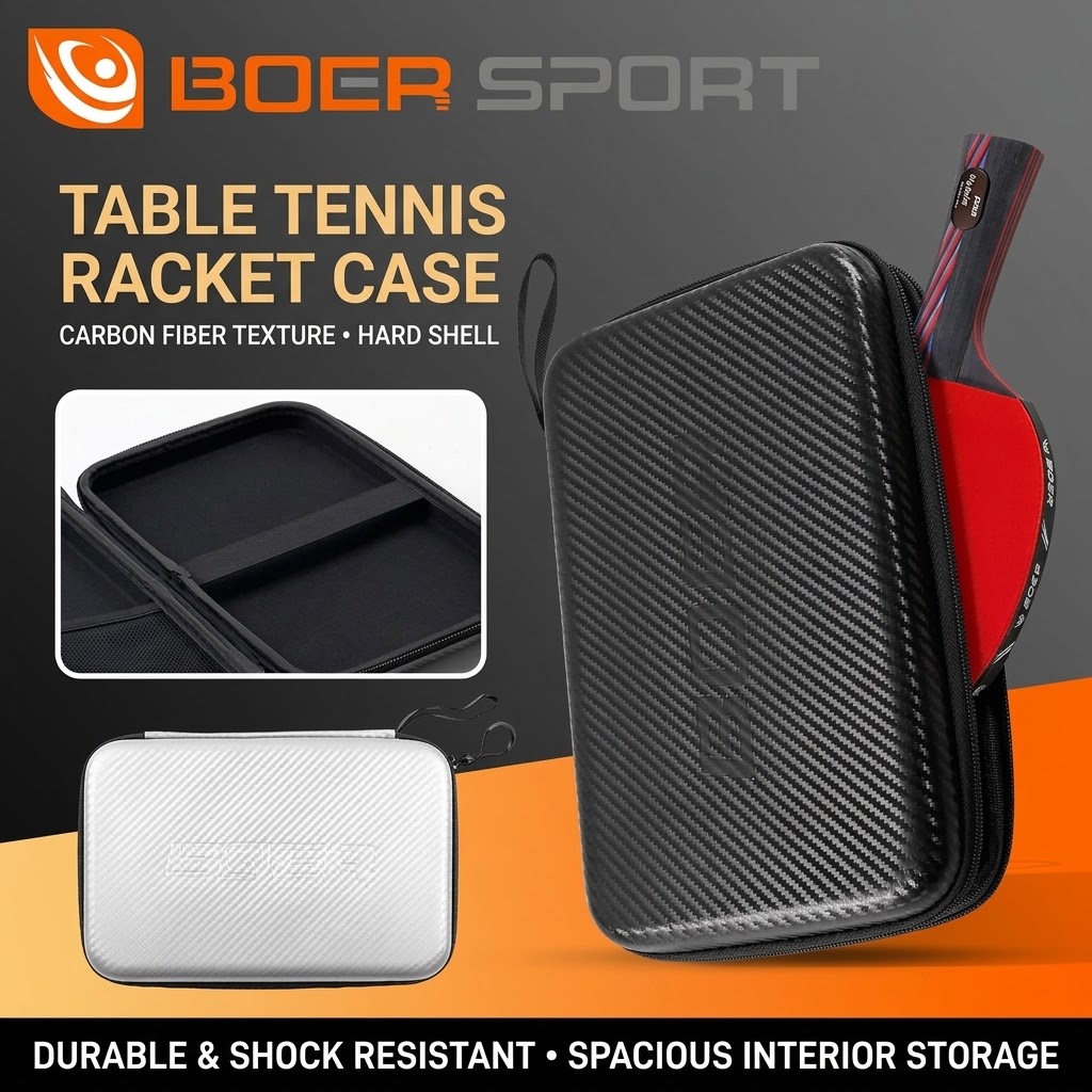 Badminton Bag - 보어 탁구 라켓 가방, EVA 소재의