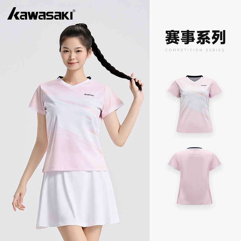 Badminton Jersey - 가와사키 오리지널 여성용 배드민턴 셔츠 스포츠