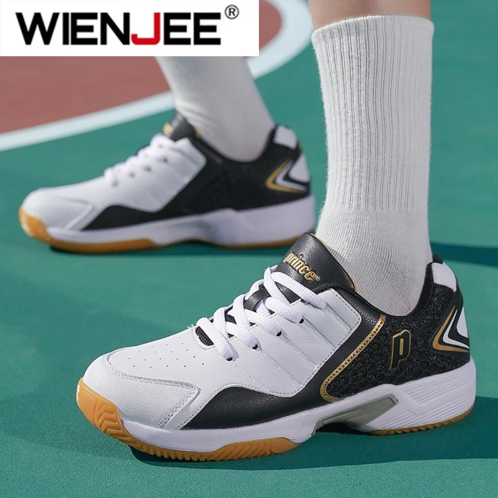전문 남성 여성 가죽 배드민턴 신발 커플 미끄럼 방지  - Badminton Shoes 리뷰 및 가격