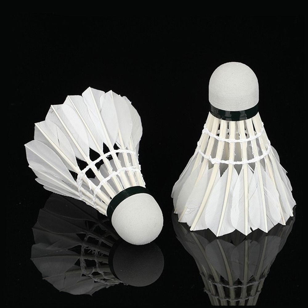 3/6/12Pcs 새로운 흰색 배드민턴 셔틀콕 내구성이 - Feather Shuttlecock 리뷰 및 가격