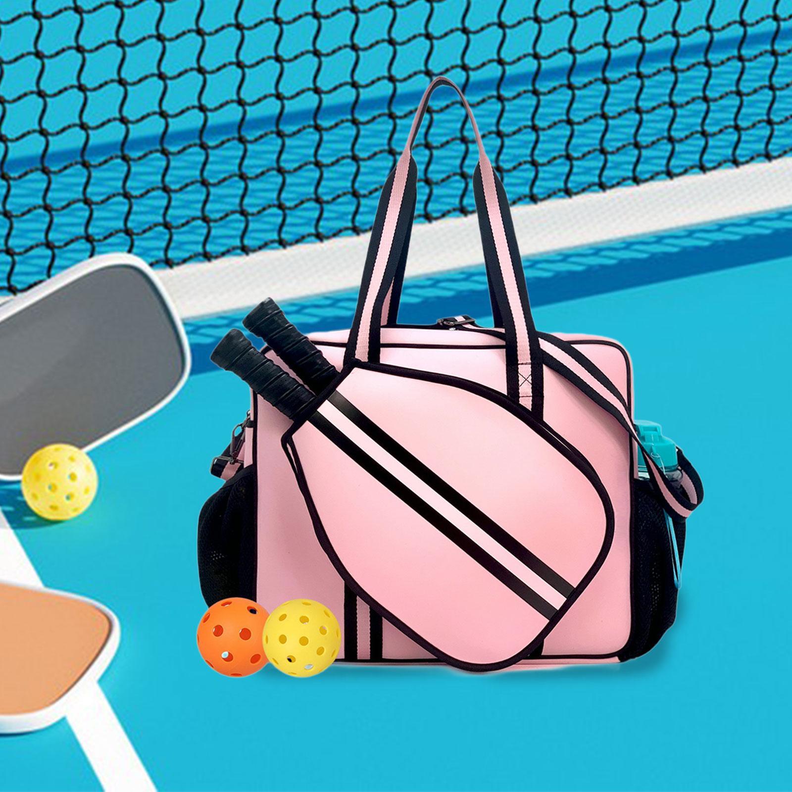 피클볼 라켓 가방, 대용량 스포츠 크로스백, 테니스 및 - Badminton Racket 리뷰 및 가격