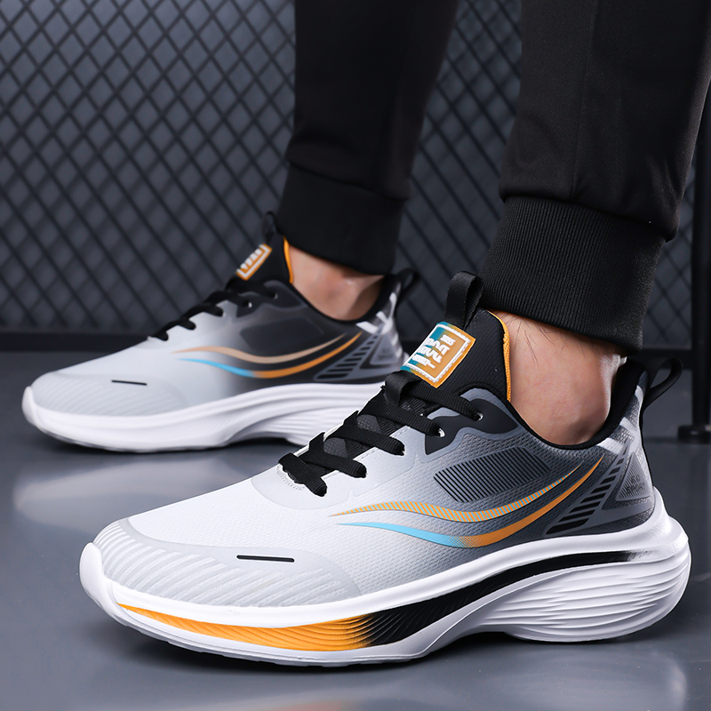 남성 패션 스니커즈 통기성 편안한 경량 워킹 슈즈 캐주 - Badminton Shoes 리뷰 및 가격