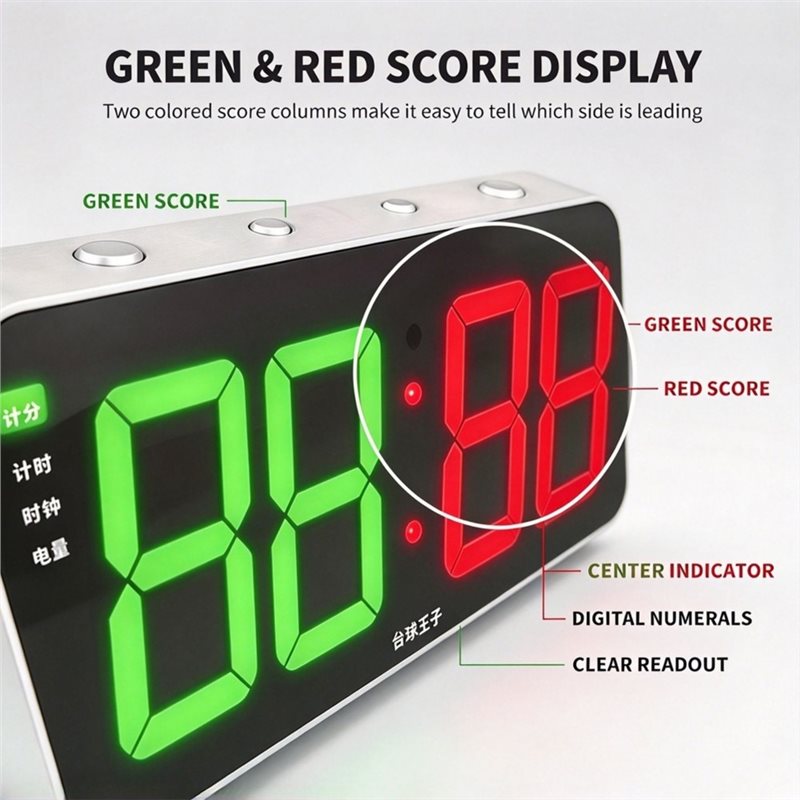 AD45 당구 전자 점수판, 휴대용 디지털 게임 점수  - Scoreboard Digital 리뷰 및 가격