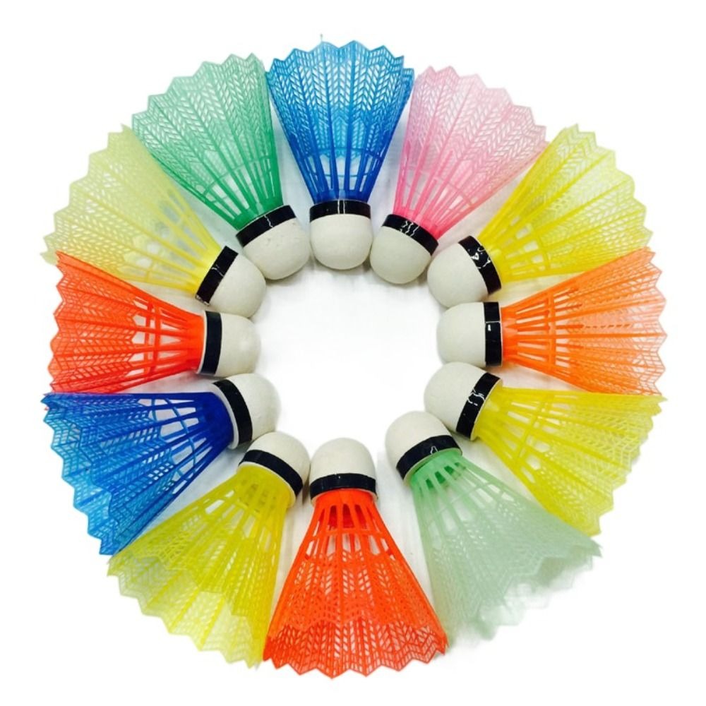 방풍 배드민턴 멀티 컬러 폼 볼 헤드, 플라스틱 셔틀콕 - Feather Shuttlecock 리뷰 및 가격