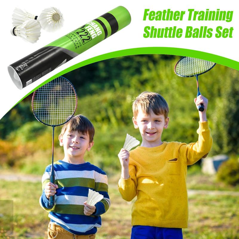 12PC 내구성 배드민턴 셔틀콕 오리 깃털 배드민턴 셔 - Feather Shuttlecock 리뷰 및 가격