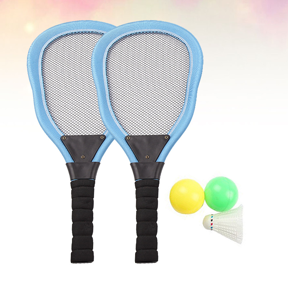 어린이용 고급 소재 배드민턴 라켓 5개 세트, 해변 놀 - Badminton Racket 리뷰 및 가격