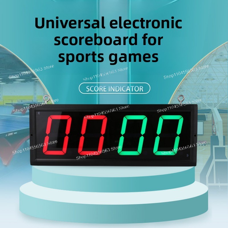 원격 제어 디지털 점수 기록 장치, 당구, 테니스, 피 - Scoreboard Digital 리뷰 및 가격
