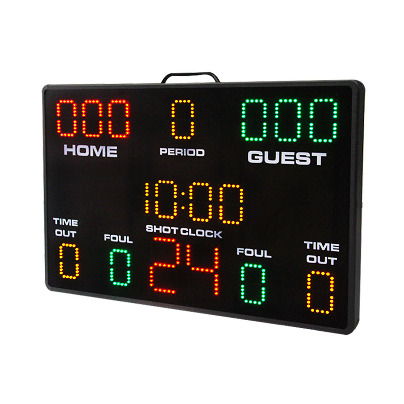 휴대용 LED 멀티 스포츠 전자 농구 점수판, 학교 클 - Scoreboard Digital 리뷰 및 가격